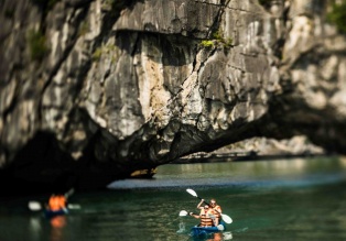 partez en kayak à la découverte de lagons cachés