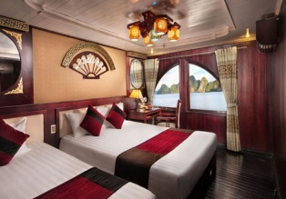 Une sélection de cabines supérieures et de luxe qui est le mélange du moderne et des éléments traditionnels.