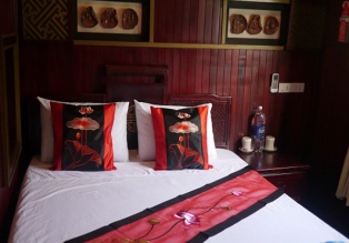Avec les 4 chambres avec climatiseur, les visiteurs bénificierons certainement des croisières merveilleuses dans la baie de Lan Ha.